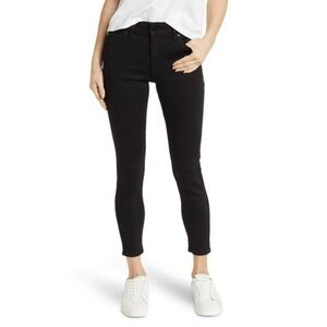 Tahari‎ Olivia Mid-Rise Slim Straight Black Jeans Size 6 / 28